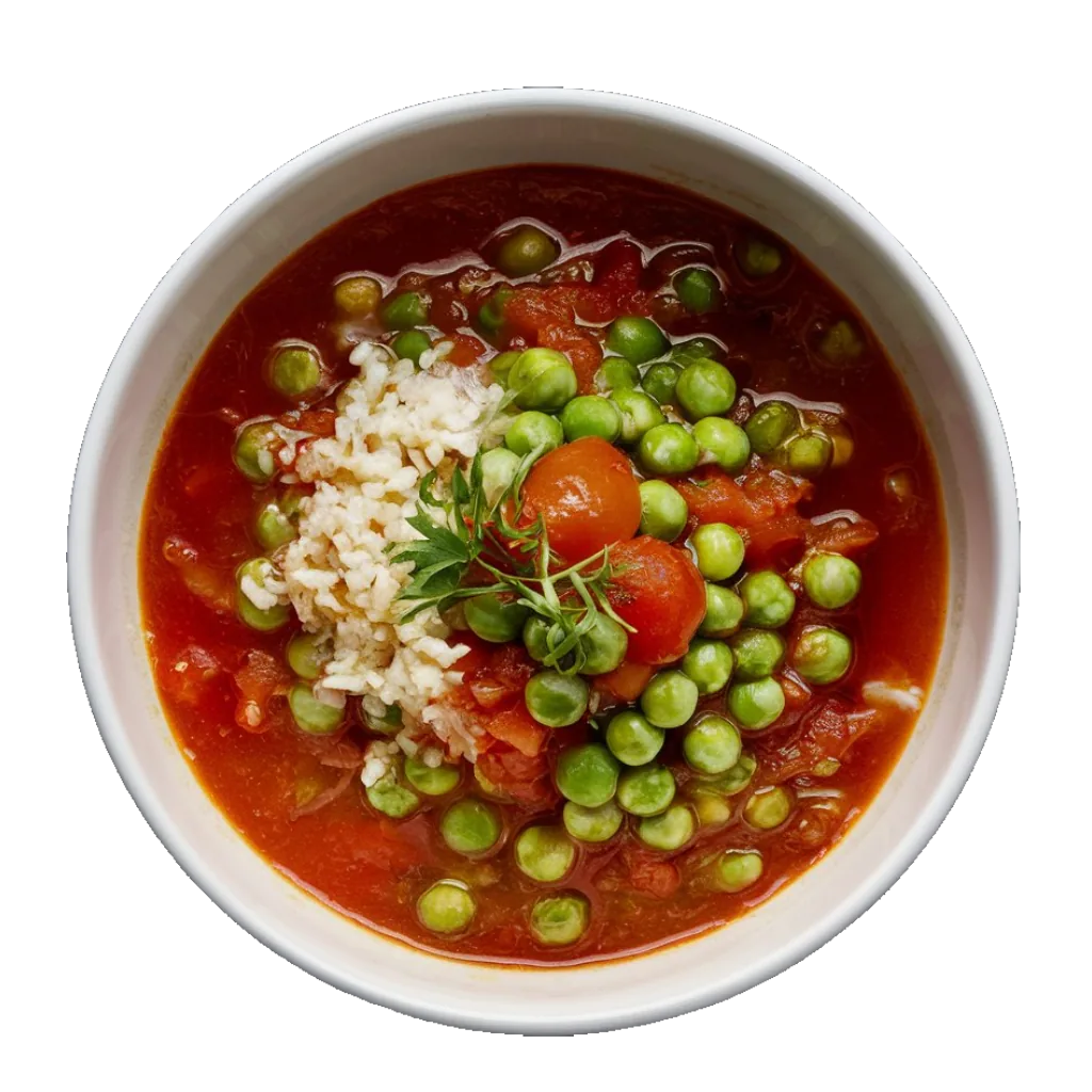 Bassilai – sweet peas in tomato sauce from Village Foods Wholesale