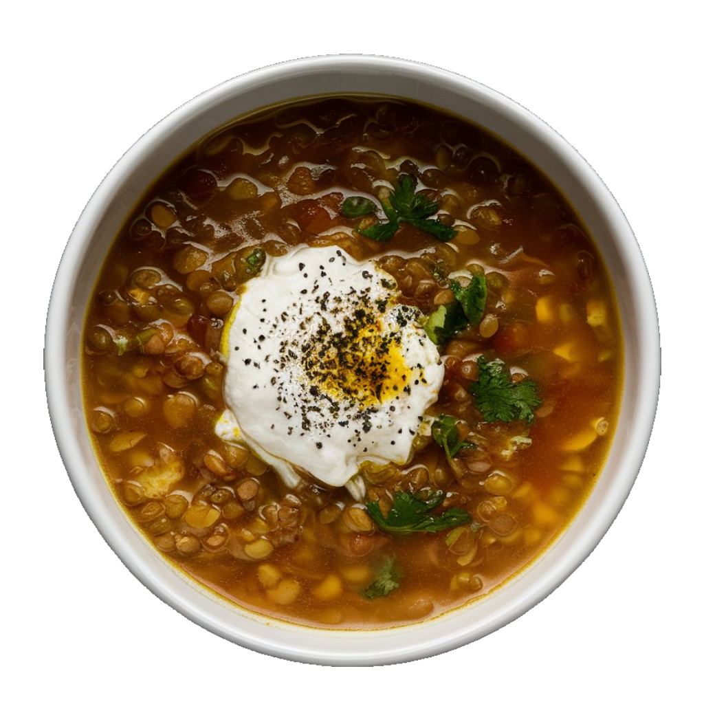 Greek Lentil – rustic Greek lentil soup from Village Foods Wholesale
