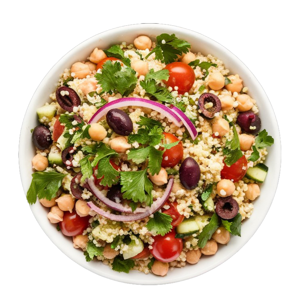 Mediterranean Salad – crisp garden salad, Mediterranean style from Village Foods Wholesale
